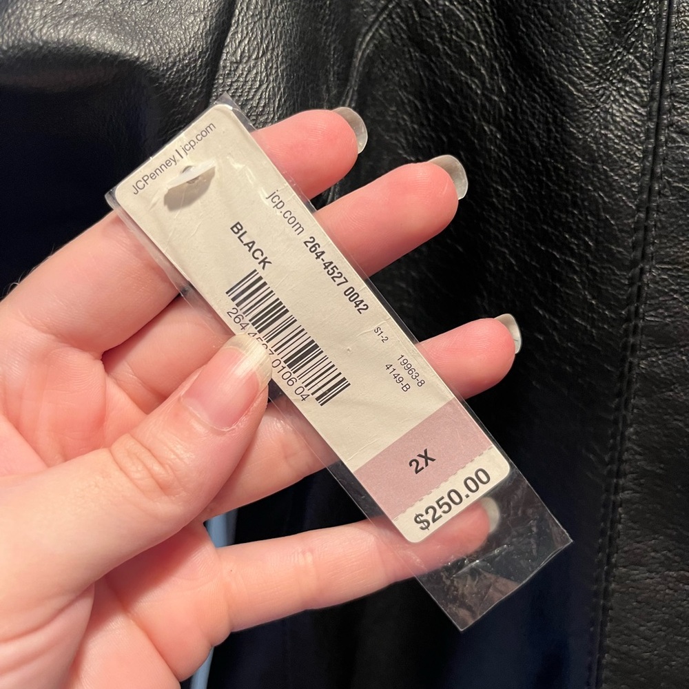 East 5th Genuine Leather Jacket 2X - Picture 4 of 8